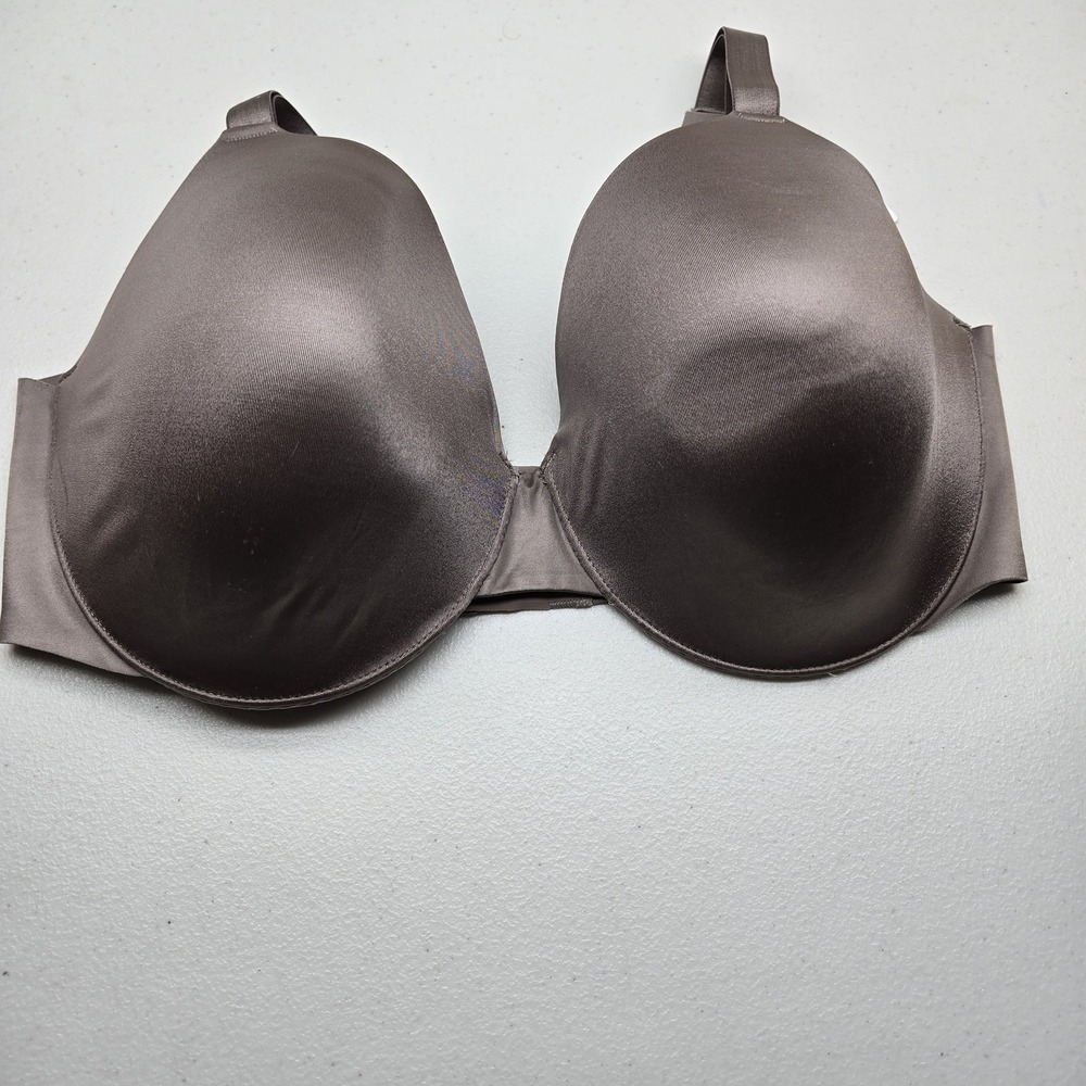 Soma Women Bra 38DDD Brown Vanishing Back Full Coverage T Shirt Underwired NWT